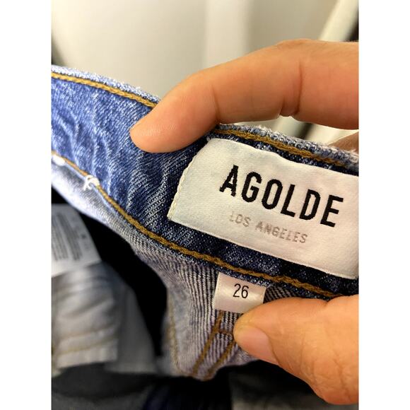 Agolde Harper Crop Straight Jeans size 26 - Picture 5 of 7
